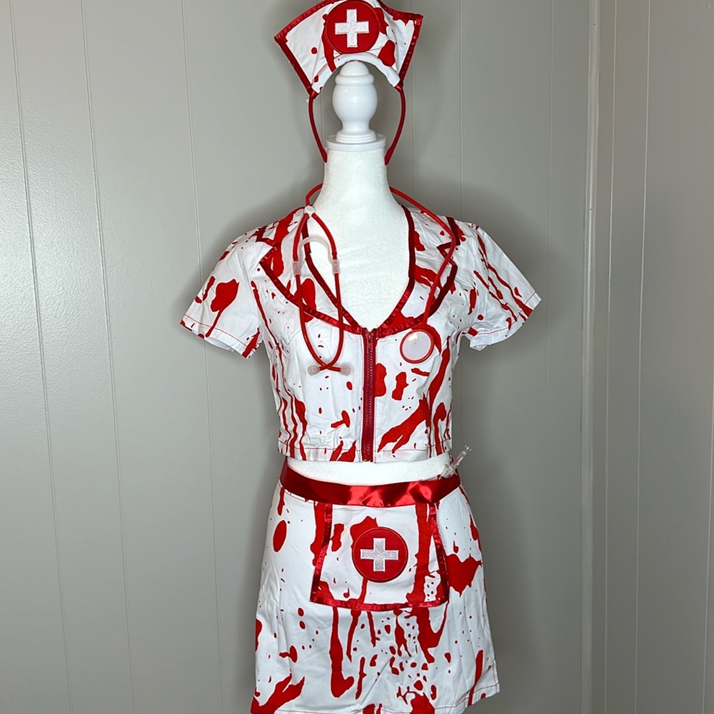 NWT Dolls Kill Nurse of Death Costume